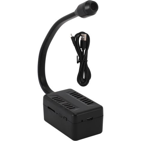 Mini telecamera WiFi HD 1080p con cavo flessibile per l'obiettivo, rilevamento del movimento, ricaricabile tramite USB, piccola e senza fili. (1/5)
