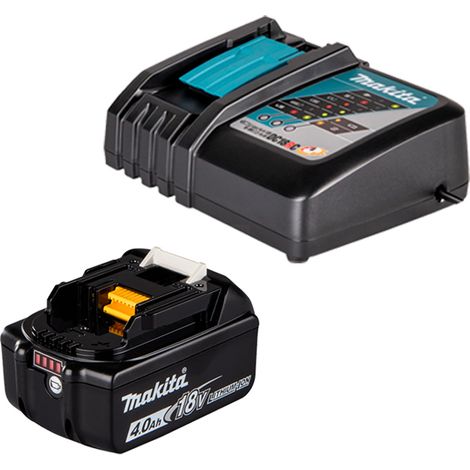 Kit de alimentacíon Makita 18V LXT 1 batería BL1840B 4.0Ah + cargador DC18RC