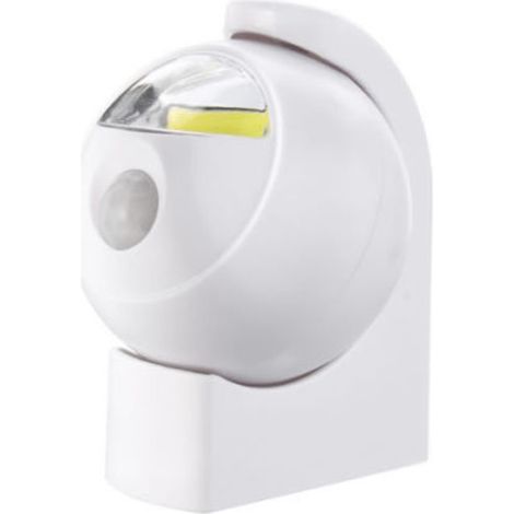 TrAdE Shop Traesio - Luce Con Sensore Di Movimento Cob Lampada Da Parete Luci Casa 120 Lumen 1watt -