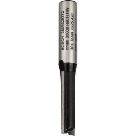 Fresa per scanalare Bosch 8 mm argento carburo