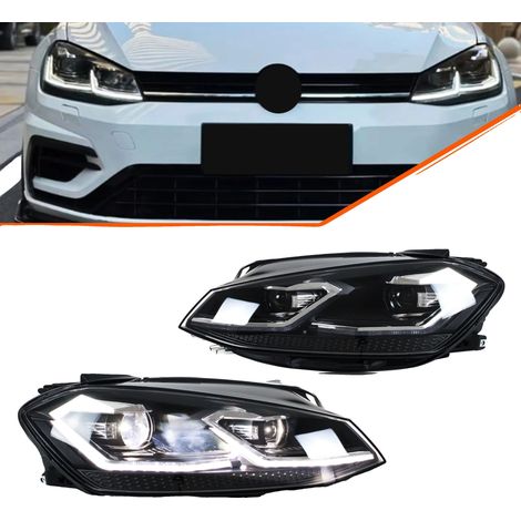 Conjunto de faros delanteros, Full LED, 12V, compatible con modelos 2018-2021, Plug and Play, intermitente secuencial. (1/5)