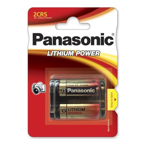 Panasonic 2CR-5L/1BP - Batería 2CR5 - Li - 1400 mAh (1/2)