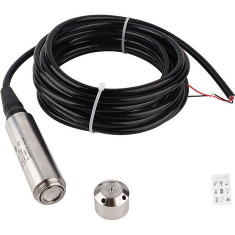 Transmetteur de niveau de liquide YB2JF, câble de 5 m, capteur de niveau d'eau, détecteur 12-32 V CC, 4-20 mA (0-10 m)