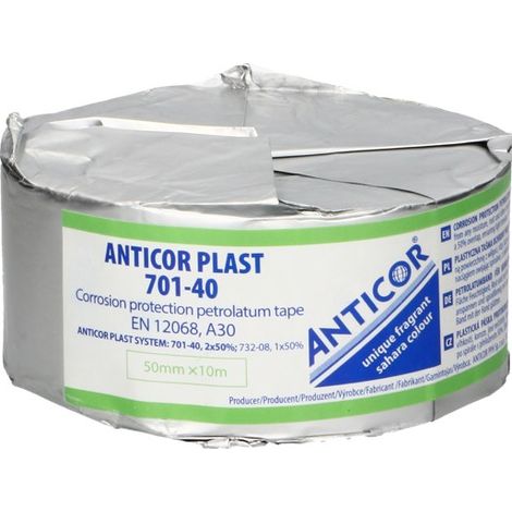 Nastro anticorrosivo Anticor Plast 701-40 50x10 m per aste di messa a terra