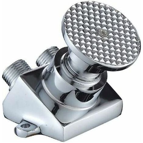Ahlsen Moderne Pied Lien Robinet, pédale Food Factory Lavabo Taps Hôpital Valve Pédale Robinet d'eau Froide Pédale Simple Robinet de cuivre du Corps Commutateur (1/5)