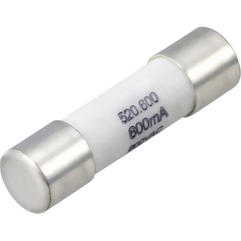 VOLTCRAFT VC 191 Fuse Fusibile per multimetri (Ø x L) 5 mm x 20 mm 600 mA 600 V/AC, 500 V/DC Rapido Contenuto 1 pz.