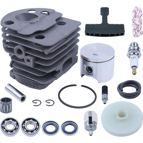 46MM Chainsaw Cylinder Piston Start Rope Kit for Husqvarna 50 51 55 55 Rancher, 503609171, 503 60 91 71, 503609104 (1/5)