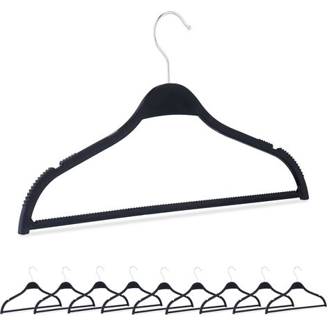 Perchas de ropa de paja de trigo - 10 piezas
