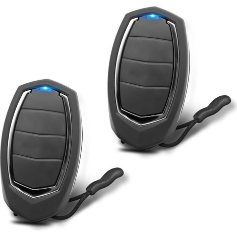 Télécommande Portail Motorline Falk MX4SP, MXS4SP, MX5SP, RCM, DSM, 433,92 MHz, Lot de 2, Émetteur pour Porte de Garage et Motorisation (1/5)