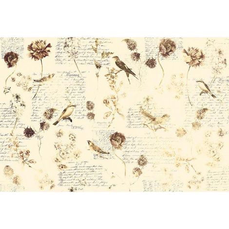 Papier peint panoramique nature original Tapisserie panoramique animaux pour bureau Papier peint panoramique élégant pour chambre (1/3)