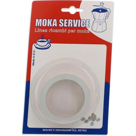 3PZ GUARNIZIONI GOMMA 4 TAZZE PER CAFFETTIERA MOKA ADATTABILE STELLA