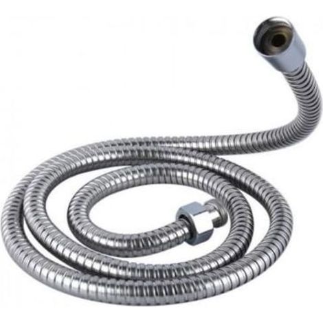 Online Store - Tuyau de douche de 3 m - tuyau de douche en acier inoxydable argenté (1/5)