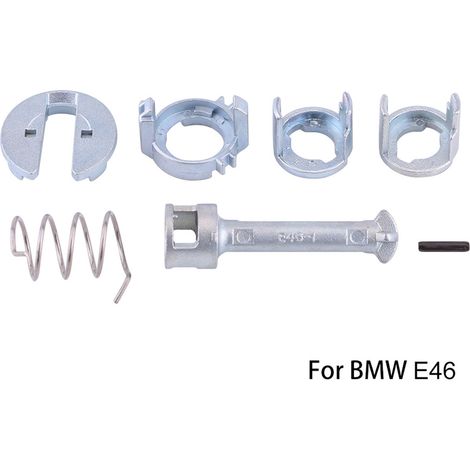 Kit de Réparation Cylindre de Serrure Portière Avant Gauche Droite pour BMW Série 3 E46 1998-2005 (1/5)