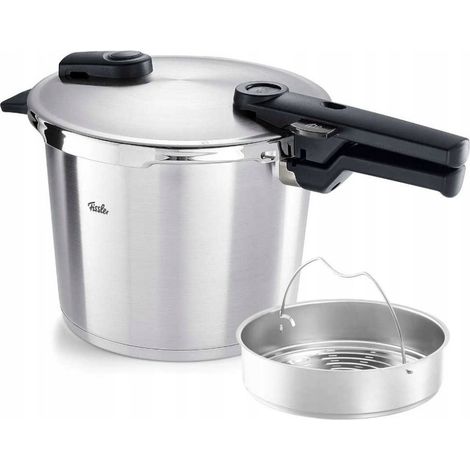 Autocuiseur fissler vitaquick premium 6l 22 cm acier inoxydable (1/3)