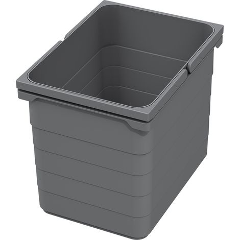 Ninka eins2vier Abfallsammler 15L 250 x 306 x 230 mm dunkelgrau 5078