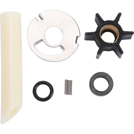 Ortviai Kit de réparation de pompe à eau pour hors-bord 4 à 9,8 CV – référence 47 89981Q1, en caoutchouc noir (1/5)