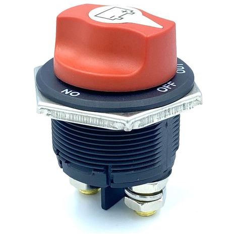 Commutateur d'Isolateur de Batterie de Voiture marche/arrêt, Max 32 V 200 A CONT 300 A INT Coupe Circuit Interrupteur de Déconnexion de Batterie pour Voitures, Bateaux,Véhicules