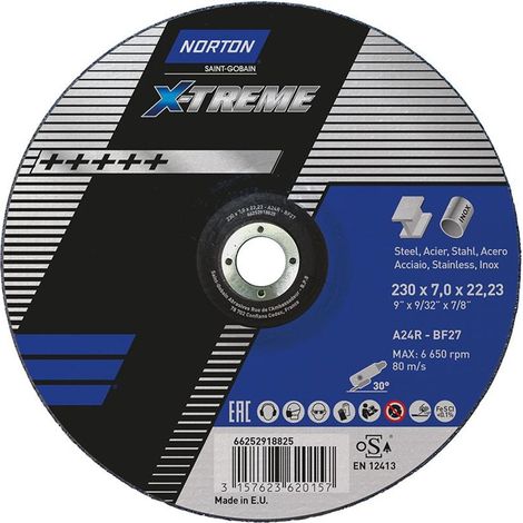 Saint Gobain Norton Clipper Schruppscheibe X-Treme 230x7,0 T27 (1/2)