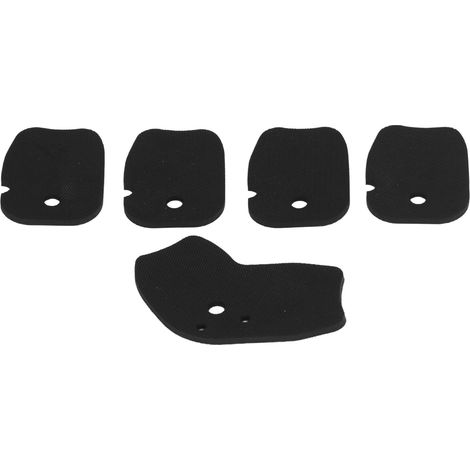 Support de gobelet caoutchouc 5 pièces AD011 66995, kit réparation console centrale compatible Tacoma 2001-2004, inserts antidérapants remplacement. (1/5)