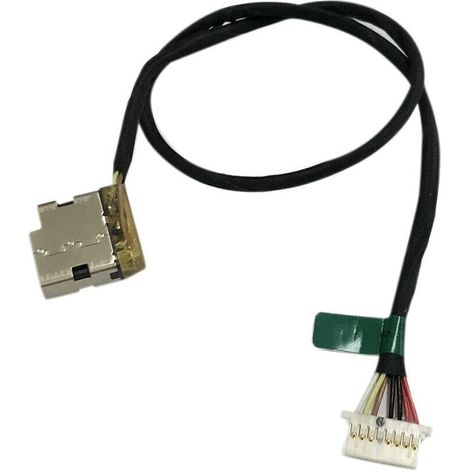 Prise Connecteur de Charge DC Power Jack DC Dock DC Port Câble Alimentation pour 17-CN Series 17-CP Series M50400-001 M46694-F27 M46694-S27 M46694-T27 M46694-Y27 28.9CM (1/4)