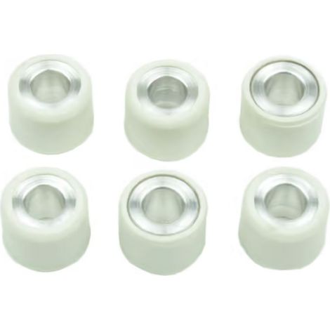 Rodillos de variador Athena 15x12mm 5g para scooters Aprilia, Piaggio y Yamaha de 50cc