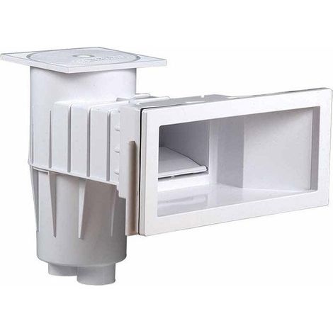 Hayward – Skimmer de piscine béton et liner – Meurtrière XL 431 x 215 mm – Aspiration 2" mâle à visser – Contrôle niveau d'eau Ø 32 mm