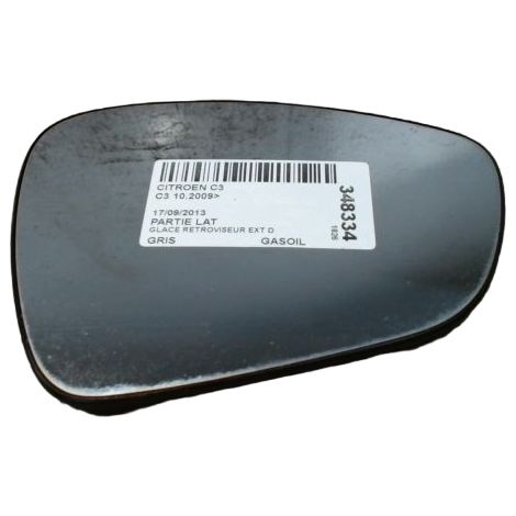 [PRODUIT D'OCCASION] Glace Retroviseur Exterieur D CITROEN C3 2009- ♻️ Ref Oe. 8151pp - Garantie à vie (1/3)