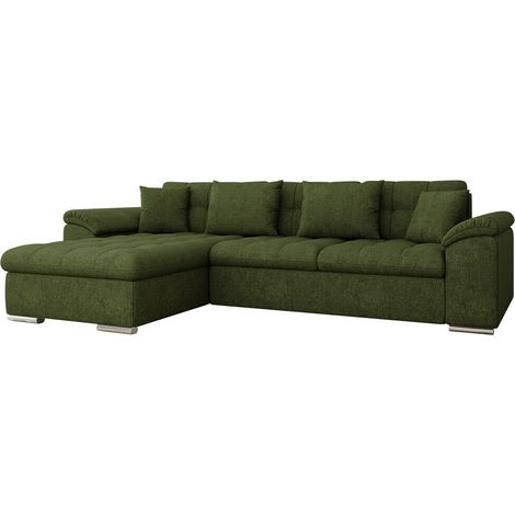 Sofá rinconero Comfivo Mica II, Magni 206.07, Función de descanso, Almacenaje, 280x160x76cm, 0
