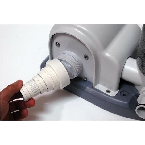 Kit adaptateur multiconnexions – Compatible Intex Bestway 4550 – 3 kits avec joints, raccord flexible (1/5)