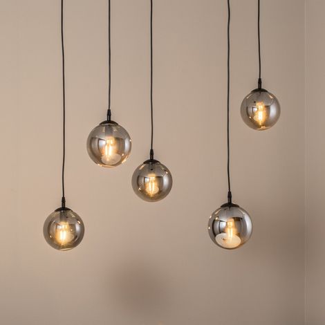 [NEUWERTIG] B-Ware Euluna Hängeleuchte Glassy  Deckenlampe Pendelleuchte Wohnzimmerleuchte E14