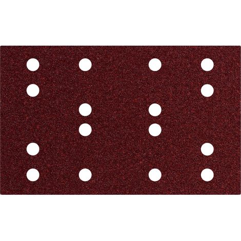 METABO Haftschleifblätter 80 x 133 mm, P 40, 16 Löcher, mit Kletthaftung (SRA) (635190000) (1/2)