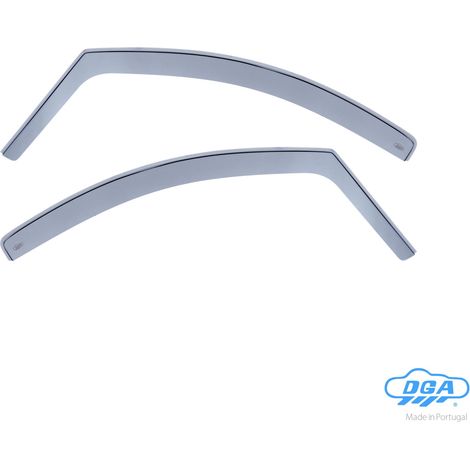 Set deflettori aria anteriori ad incastro, tipo lungo - compatibile per Fiat Fiorino (11/0712/24) - Fiat Qubo 5p (09/0805/20) (1/5)