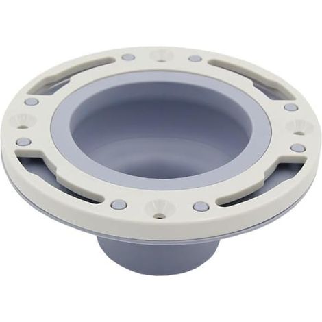 CCYKXA Dichtungsring für WC-Flansch: Gummidichtung für WC-Spülkasten zur Bodenreparatur, wasserdicht und hygienisch (grau/schwarz) (grau)