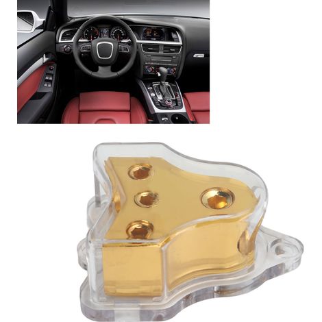 Adaptateur de modification audio pour voiture en cuivre pur, 1 sortie - 3 calibres, MF-1030 (1/5)
