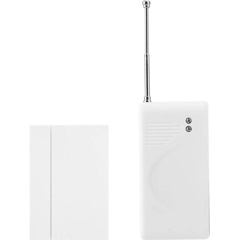 Détecteur de fenêtre de Porte avec capteur d'alarme de Vibration sans Fil 433 MHz pour système antivol de sécurité Domestique Compatible avec Toutes Sortes d'hôtes hôtes d'alarme. (1/5)