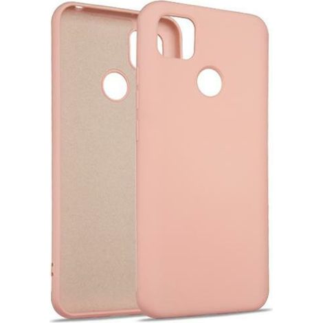 Funda de silicona Beline para Xiaomi Redmi 9C, color oro rosa. (1/2)
