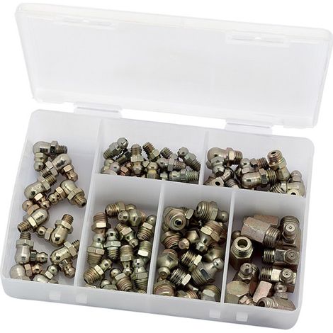 Draper 70-Piece Assorted Metric Grease Nipples Set (Model 43962)