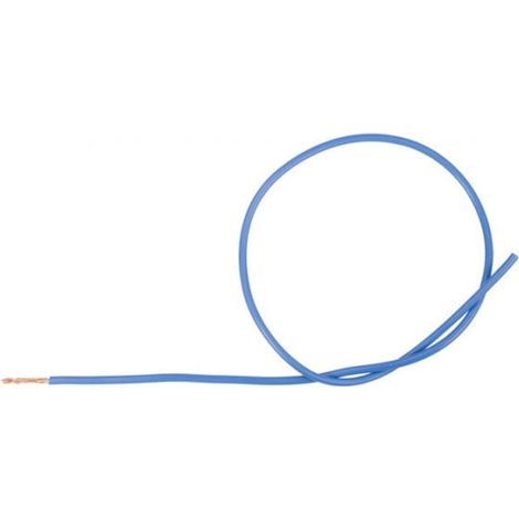 H05V-K (LgY) 0,5 blaue Installationsleitung /100m/