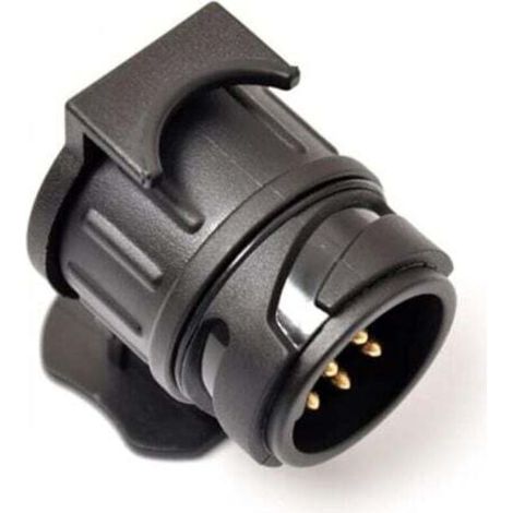[NON UTILIZZATO] Adattatore da spina per gancio di traino da 13 pin a 7 pin, nuova versione 13/7 per rimorchi per auto con spina a 13 pin.