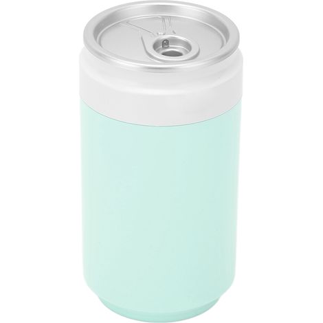 Diffuseur d'huiles essentielles USB ultra silencieux avec humidificateur et vaporisateur, doté de lumières LED pour voiture, bureau, voyage, maison et véhicule (vert clair). (1/5)