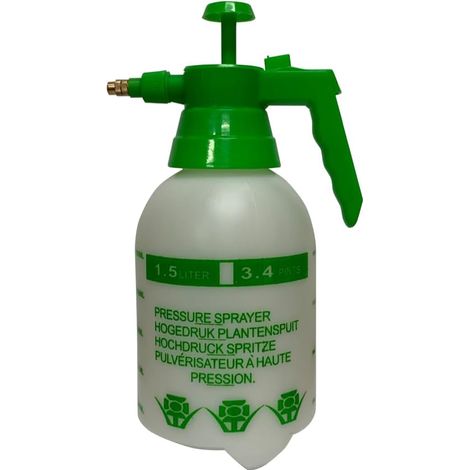 1 Pulvérisateur À Pression 1,5 L Ergonomique Pour Jardinage