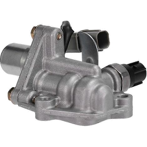 VTEC-Magnetventil für die Nockenwellenölsteuerung (kompatibel mit den Teilenummern 15810-P0A-005, 15810P0A005 und 15810-PAA-A02, silberfarben). (1/5)