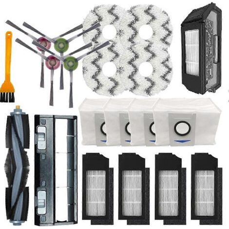 Accessoires de remplacement haute capacité pour aspirateur ECOVACS DEEBOT X1 OMNI TURBO
