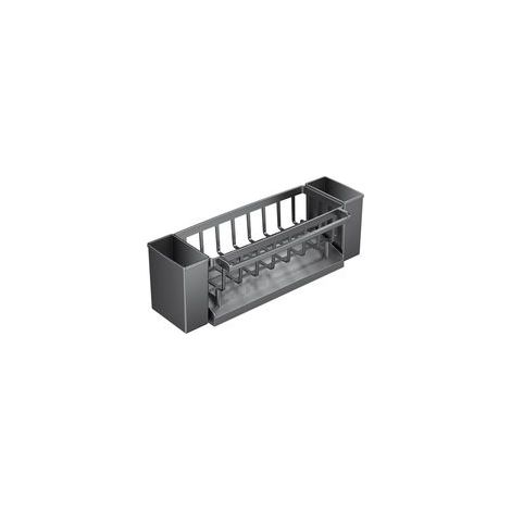Support d'Évier de Cuisine, Support de Rangement pour Éponge, Drainage Automatique, avec Barre Porte-Serviettes, Montage Mural Sans Perçage, Adapté à la Cuisine et à la Salle de Bain (1/5)