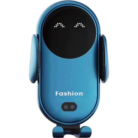 S11 Car Wireless Charging Clip Smart Infrared Sensor Phone Holder Charger Fast Charger -- S11 Blue (1/3)