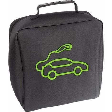 Grand sac de rangement pour coffre de voiture électrique EV, câble de chargement ou câbles de démarrage, tissu Oxford 600D résistant (1/4)