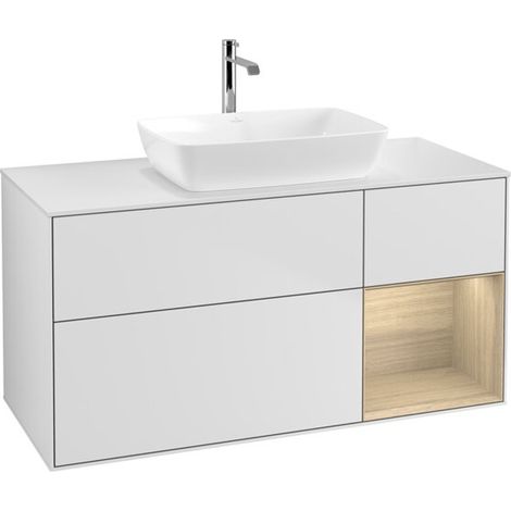 Villeroy & Boch F831PCMT Meuble sous-lavabo Finion F83 (1/2)