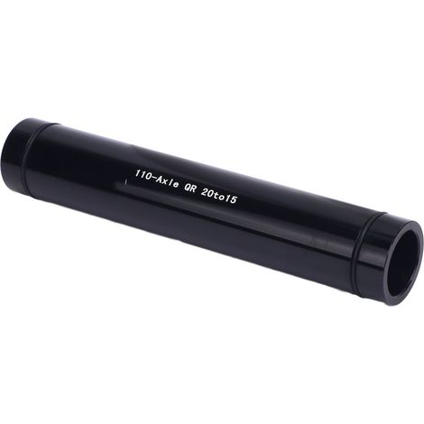 Adaptateur de moyeu à axe traversant pour vélo, 20 mm vers 15 mm, à dégagement rapide, pour fourche avant de VTT, en alliage d'aluminium, axe 110 mm (1/5)