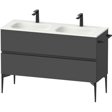 Duravit Sivida Waschtischunterbau, 2 Schubkästen, Griffleiste (1/5)