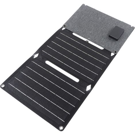 Chargeur Solaire 36W, Banque d'Énergie Portable pour Téléphone, Sac Photovoltaïque Pliable (sans fonction de stockage intégré) (1/5)